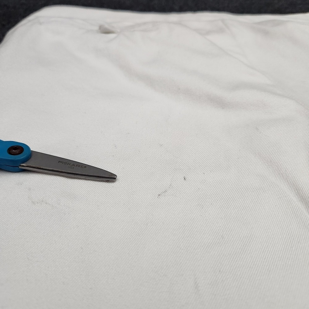 Ralph Lauren Sport Women's Size 8 White StretchTapered Leg Crop Pants Denim - Picture 10 of 11